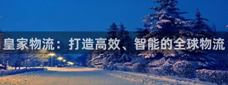 狗子28官网入口2024：皇家物流：