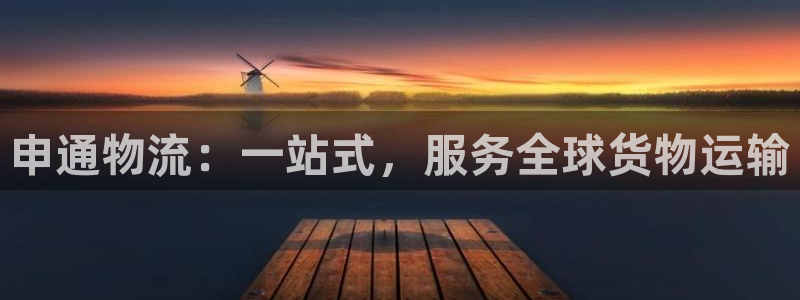 狗子28新用户怎么注册：申通物流：一站式，服务全球货物运输