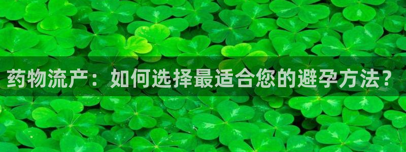 狗子28模拟器：药物流产：如何选择最